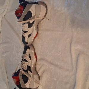 Mens  Blue and White Air Jordan Sneakers